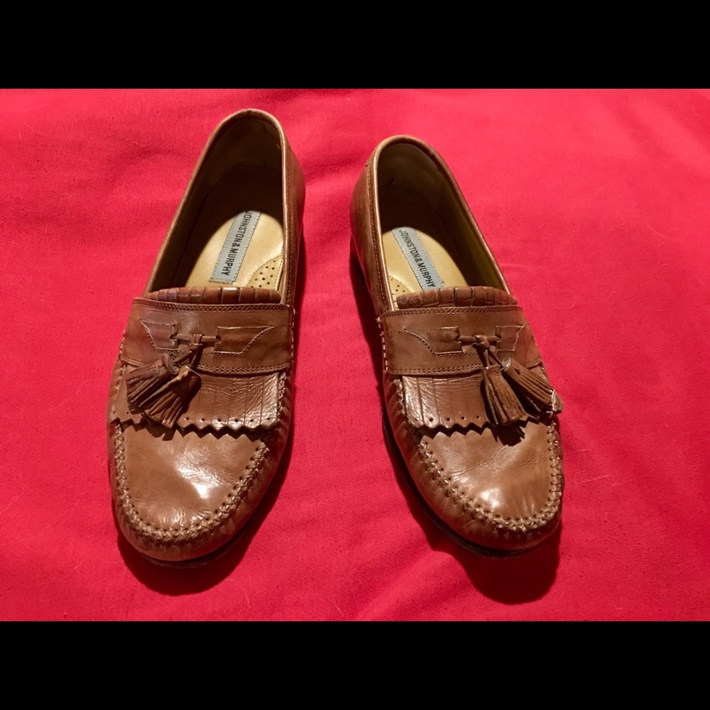Johnston and Murphy Tassel Loafers 10.5D
